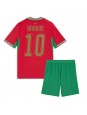 Marokko Brahim Diaz #10 Heimtrikotsatz für Kinder WM 2026 Kurzarm (+ Kurze Hosen) Marokko Brahim Diaz #10 Heimtrikotsatz für Kinder WM 2026 Kurzarm (+ Kurze Hosen)
